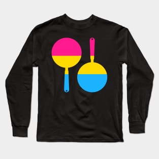 Pansexual Pan Design Long Sleeve T-Shirt